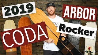 2019 Arbor Coda Rocker Snowboard Review