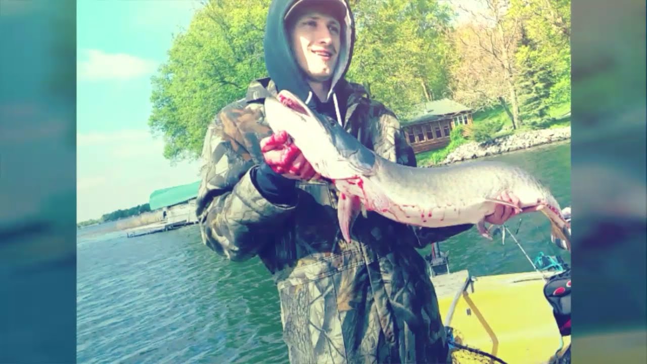 Musky Fishing at Sugar lake Minnesota YouTube