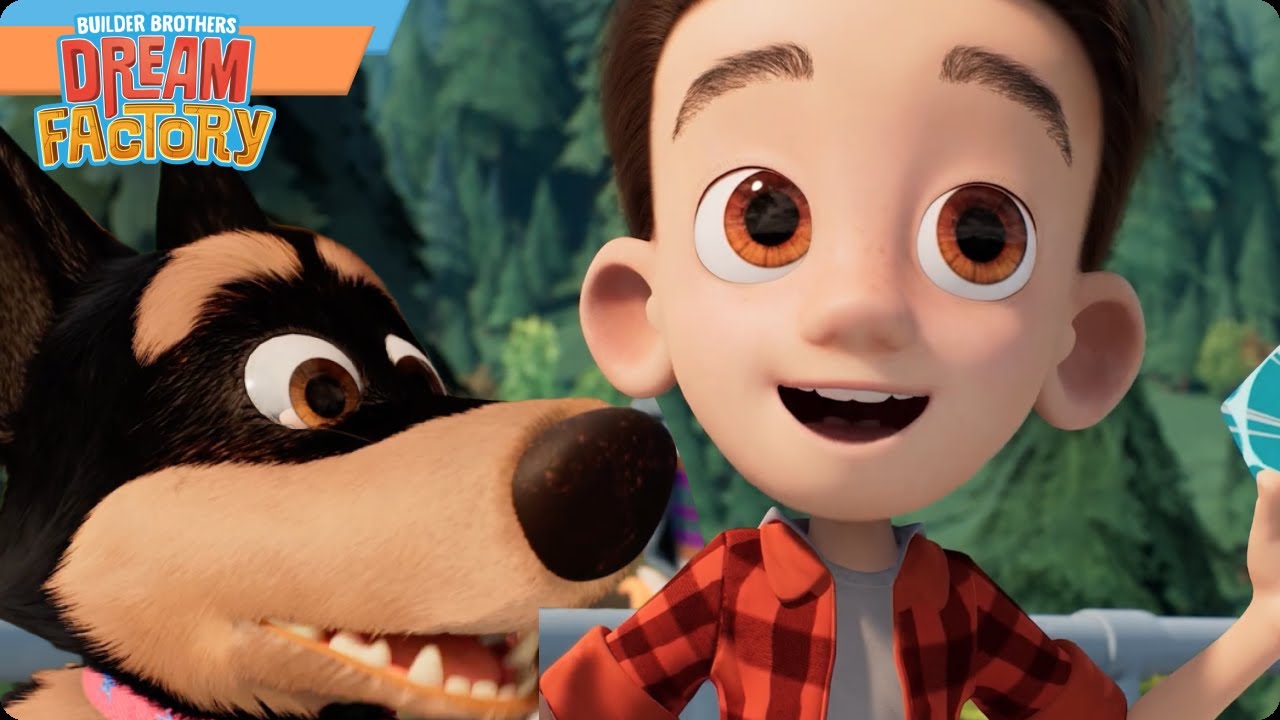 🌳Rebuilding the Old Tree Fort! | Builder Brothers Dream Factory | Cartoons for Kids