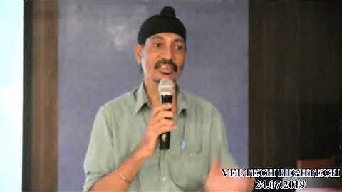 VELTECH HIGHTECH DEPT OF MBA GUEST LECTURE 24 07 2019