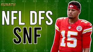 Colts vs Chiefs DraftKings Showdown Picks & DFS Lineup Strategy
