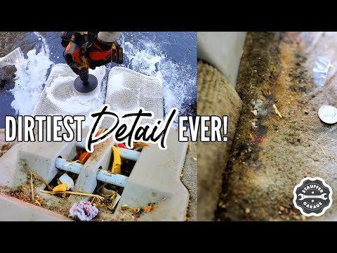 DEEP CLEANING The Nastiest SUV Ever! Complete Disaster Car Detailing Transformation!