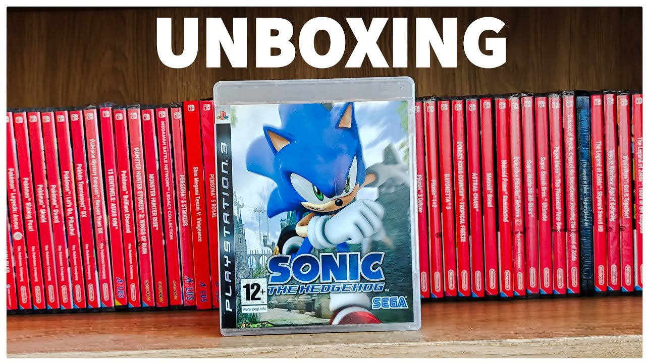 Unboxing Sonic the Hedgehog (2006) For PlayStation 3 - YouTube