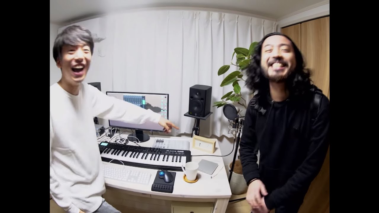 感覚で曲を作る松永さん、なだめるリスナーさん。