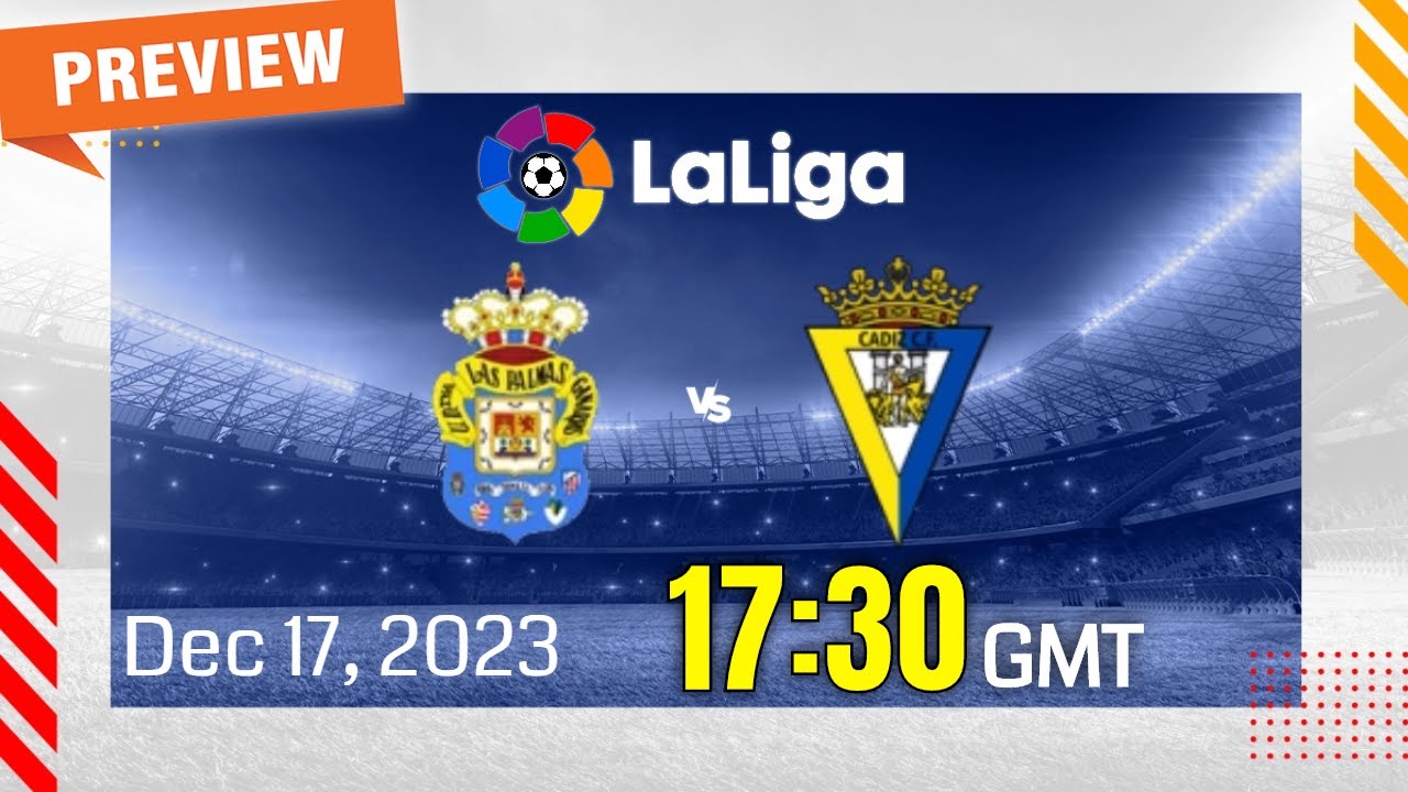 Ud las palmas vs cádiz cf lineups