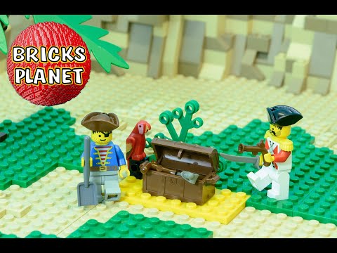 Video LEGO Pirates 6237 Pirates Plunder - Stop Motion Review - youtube