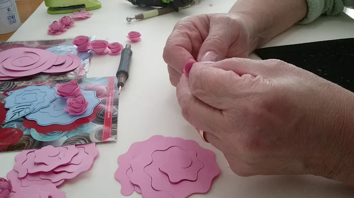 Rose Tutorial Featuring Marianne Creatables, Sizzi...