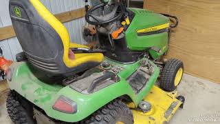 JOHN DEERE X590 - TALKING PROBLEMS AND SOLUTIONS 🤦