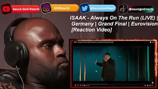 ISAAK - Always On The Run (LIVE) | Germany 🇩🇪 | Grand Final | Eurovision 2024 | REACTION