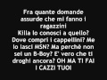 Emis Killa-Sono Cazzi Miei - Testo