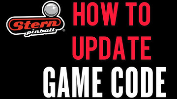 How to Update Code on Stern Pinball Machines