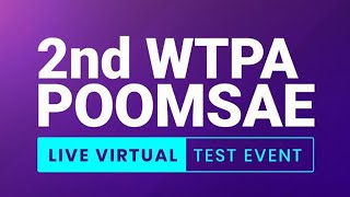 🔵 Court 2 (Day 2) - 2nd WTPA Poomsae Live Virtual Test Event #WTPAPoomsae