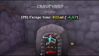 Megabonk Calcium Crypt Speedrun (13sec)