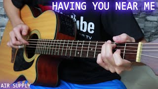 Having You Near Me (Fingerstyle Guitar Cover)