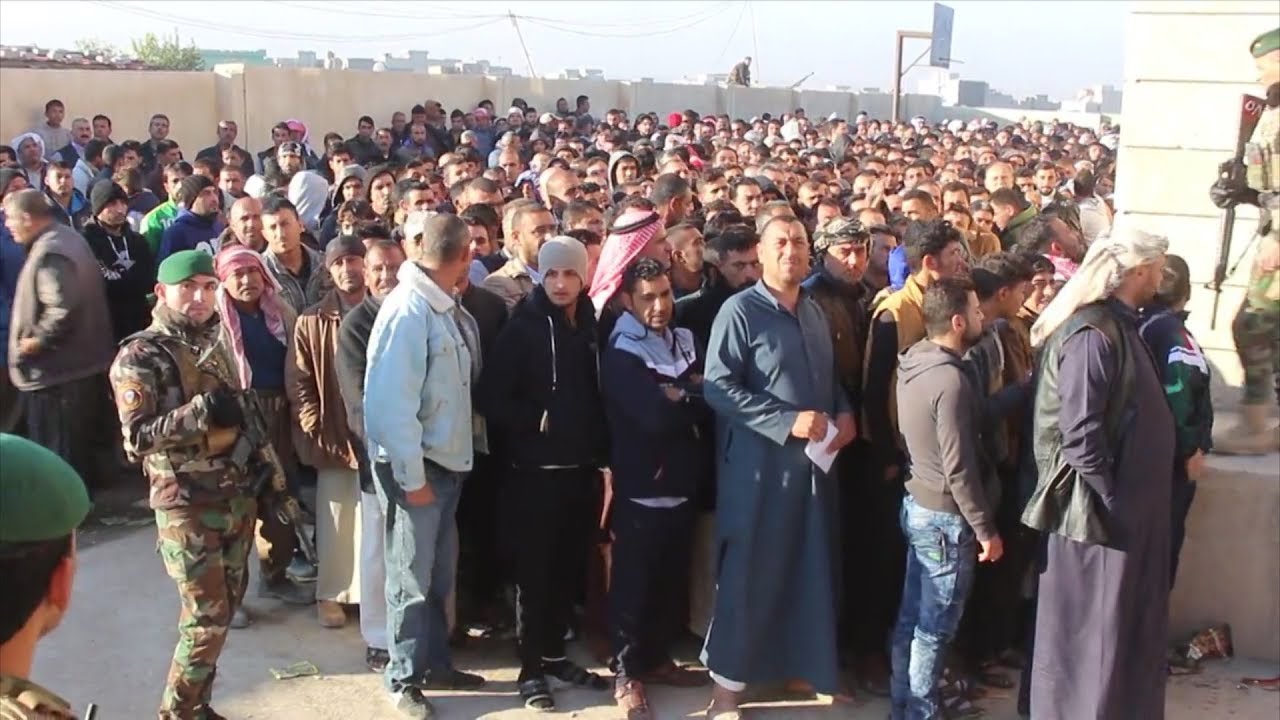 القوات الأمنية تلقي  القبض على عناصر من داعش خلال حملة تفتيش لمناطق سومر ويارمجة الشرقية