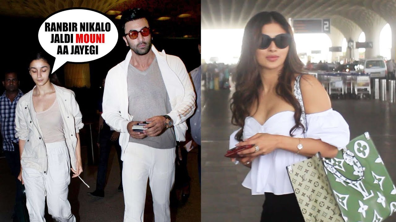 Alia Bhatt And Ranbir Kapoor Spotted At Airport - Masala