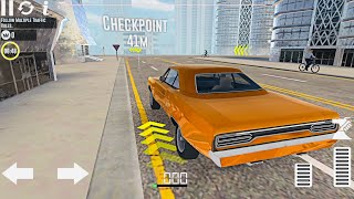 Classic Muscle Plymouth GTX - Car Racer City Driving School - Android Gameplay #1 screenshot 1