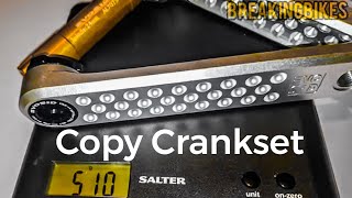EVOSiD crankset | AliExpress lightweight upgrade.