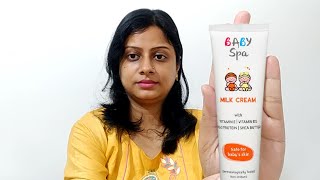 I am using this Cream to My Baby are u Using? Modicare Baby SPA Milk Cream Review, Demo screenshot 3