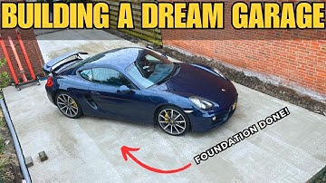 BUILDING A DREAM GARAGE PART 2 FOUNDATION