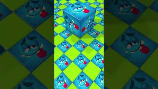 Endless cube loop satisfying 😍 #shorts #endless #loop #cube #3d #satisfying