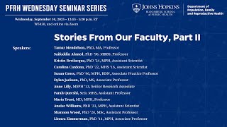 Stories from Our Faculty, Part 2