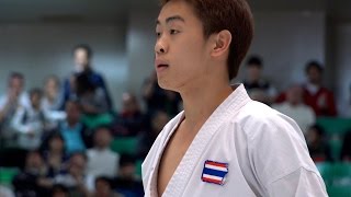 泣けてくる・・。空手世界大会、準々決勝 KARATE WORLD CUP, Japan vs Thailand