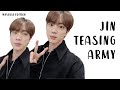 jin teasing army on weverse (teaser)