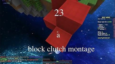 12 block extension I 23 - block clutch montage