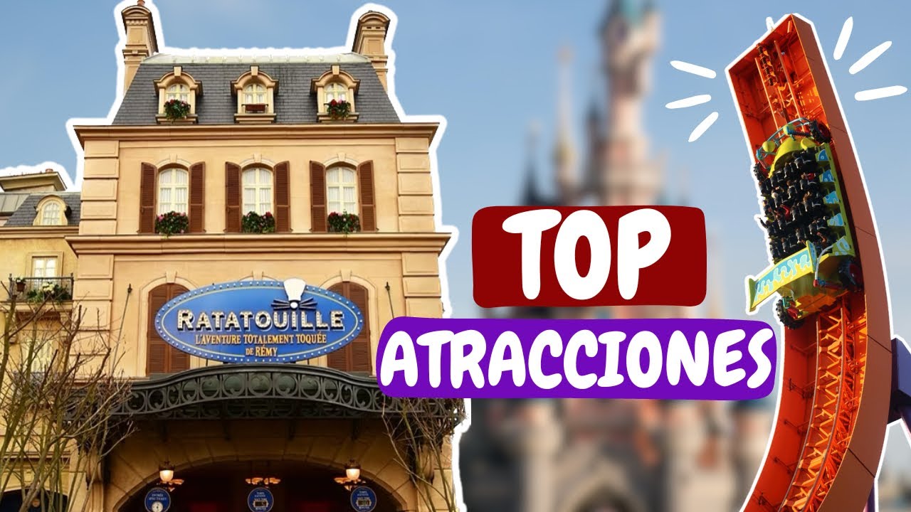 🎢 Estas son las MEJORES ATRACCIONES de DISNEYLAND PARIS