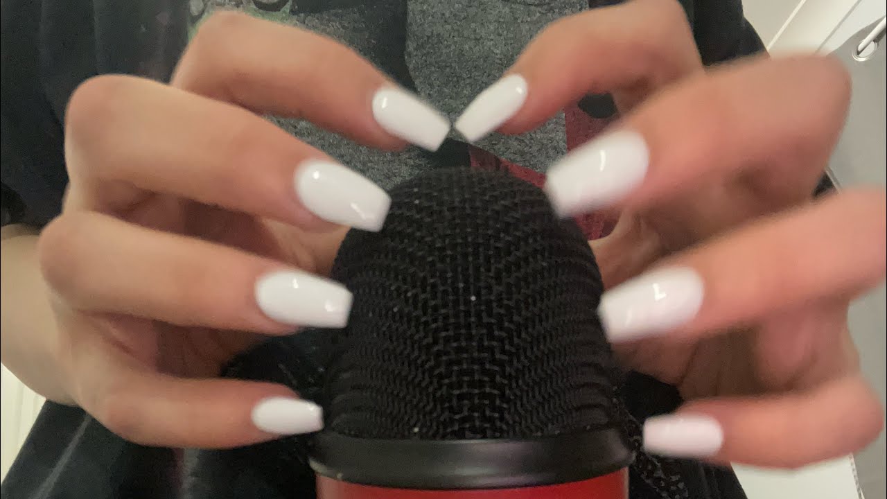 ASMR LOFI EXTREMELY AGGRESSIVE & FAST MIC SCRATCHING + visuals + different rhythms 