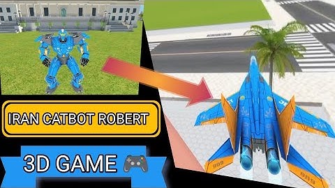 Iron Catbot Robot Transform 3D| ANDROID GAMEPLAY 3D - OFFLINE 🎮 🎯#androidgames #mobilegame