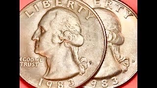 DC Minutes - US 1983 Washington Quarter