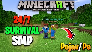 😍 24/7 BEST FREE SURVIVAL SMP | FOR POJAV/MCPE  | ALWAYS ONLINE 🔥