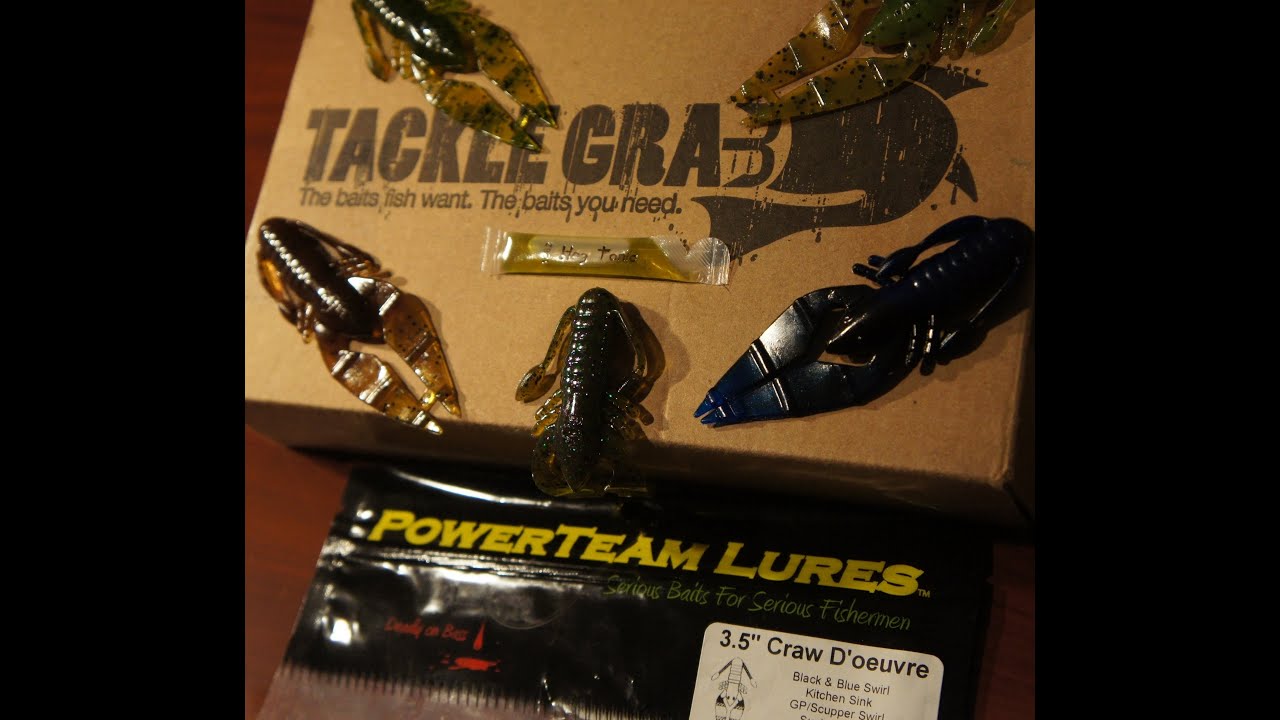 Tackle Grab Review- PTL Craw D'oeurve