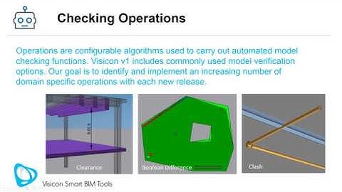 How to Clash Check BIM Models - Review of Visicon Checking Operations