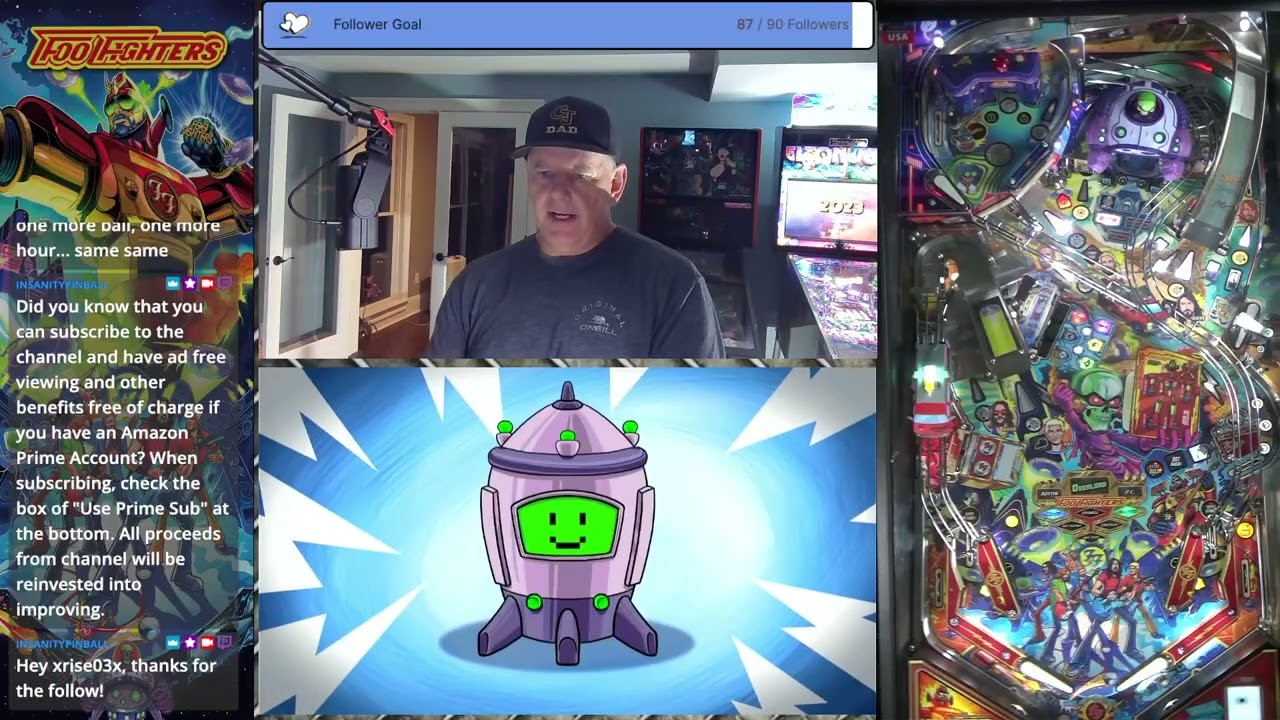 Foo Fighters Pinball - Good bye, Overloard!