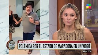 Rocío Oliva, ex pareja de Maradona, habla del video que se viralizó del jugador