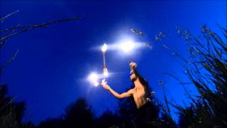 Some Devil Sticks with fire (GoPro)