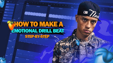 HOW TO MAKE A  EMOTIONAL DRILL BEAT FOR CENTRAL CEE 🔥 FL STUDIO
