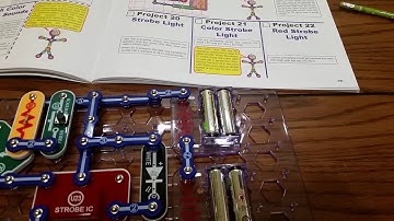 Snap Circuits Project 20, Strobe Light