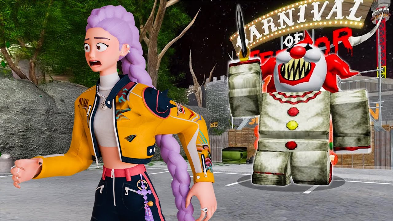 Rumi Plays Escape The Carnival Of Terror - Roblox Obby