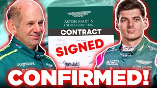Aston Martin MASTERPLAN: Verstappen and Newey Joining Forces!
