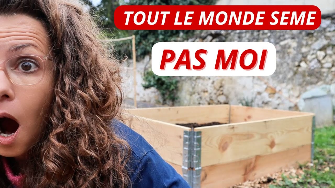 Avant les semis : je transforme mon potager fin février #potager #gardening #garden