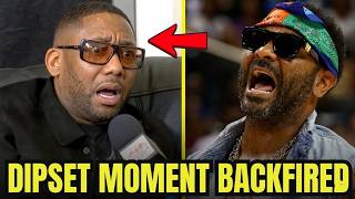 Jim Jones Responds to Maino and Fabolous After Highway Gas Disaster Caught On Camera