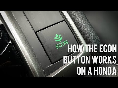 How the Econ Button Works on a Honda | SAVE FUEL | WHITBY OSHAWA HONDA