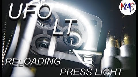 Installation of the UFO LT Reloading light on the Lee Pro 1000 Turret Press