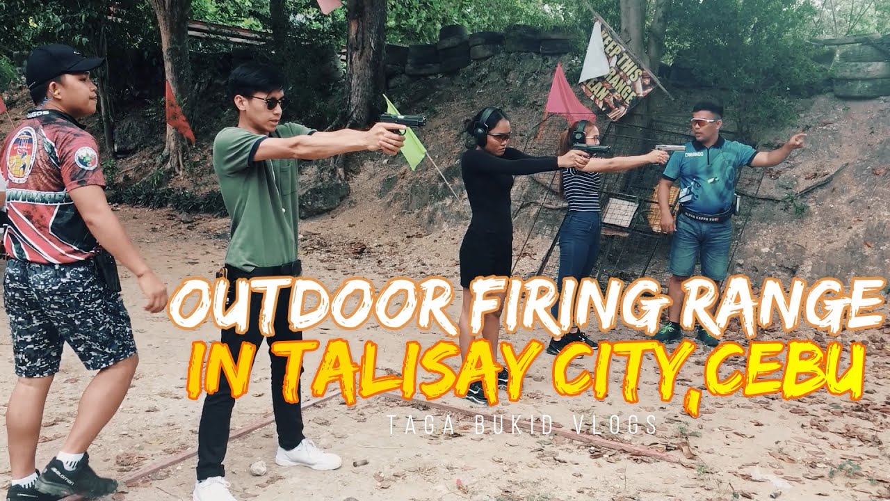Vlog 05 Firing Range in Talisay City, Cebu Trying out Sport Shooting