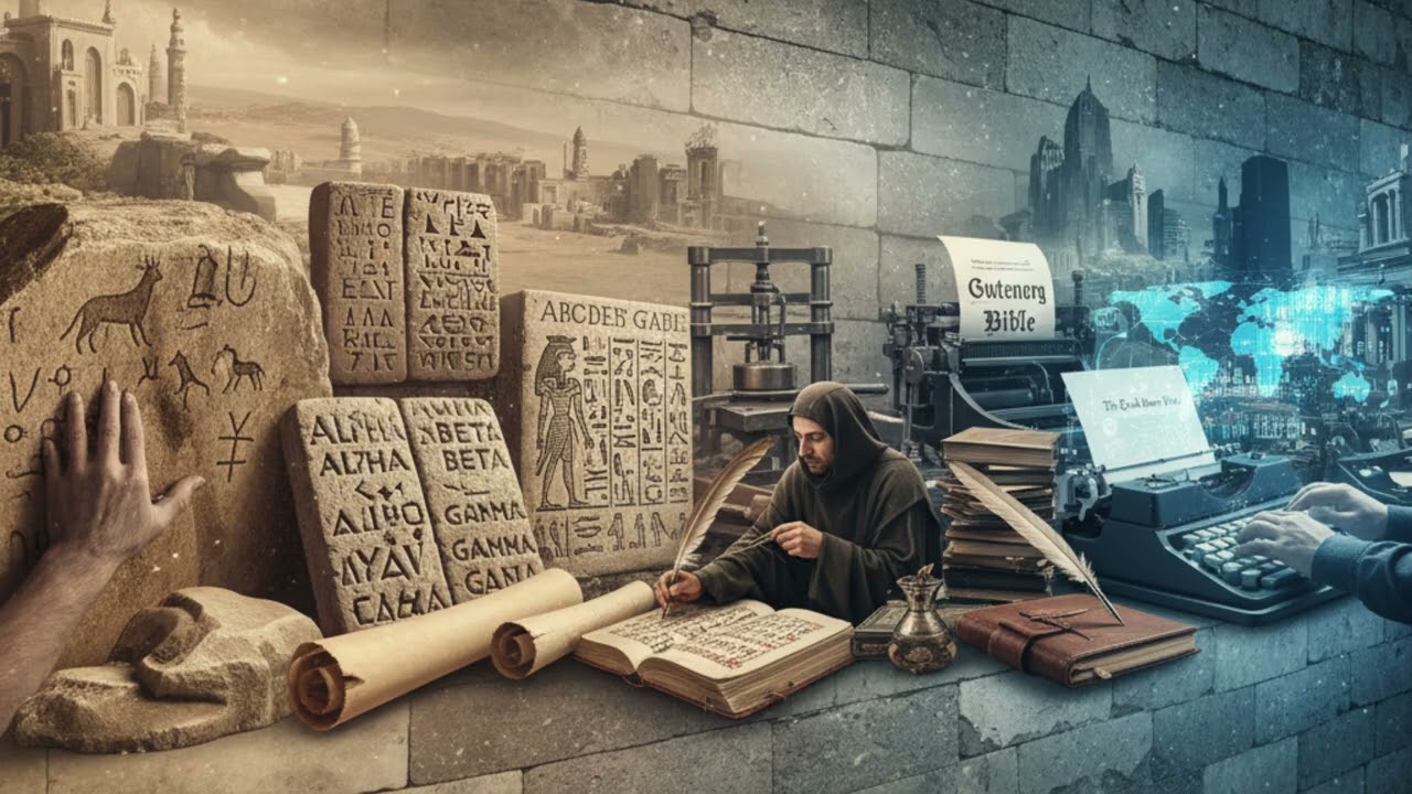 100 Facts About the History of Writing to Fall Asleep 📜 | Relaxing Sleep Story for Deep Rest & Calm