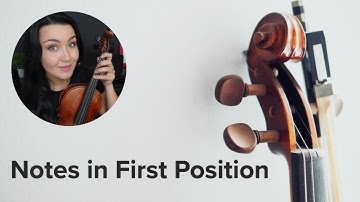 HOW TO: Play the VIOLIN I Lesson 2 I Notes in First Position